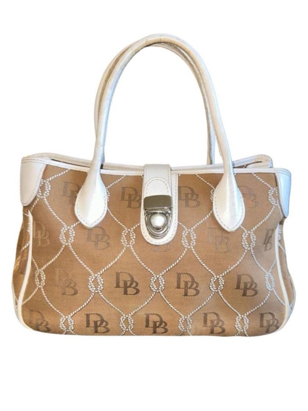 Dooney & Bourke Nautical Rope DB Monogram Satchel